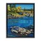 Stupell Industries Rocky River Landscape Framed Floater Canvas Wall Art Design by Andrew Kiss